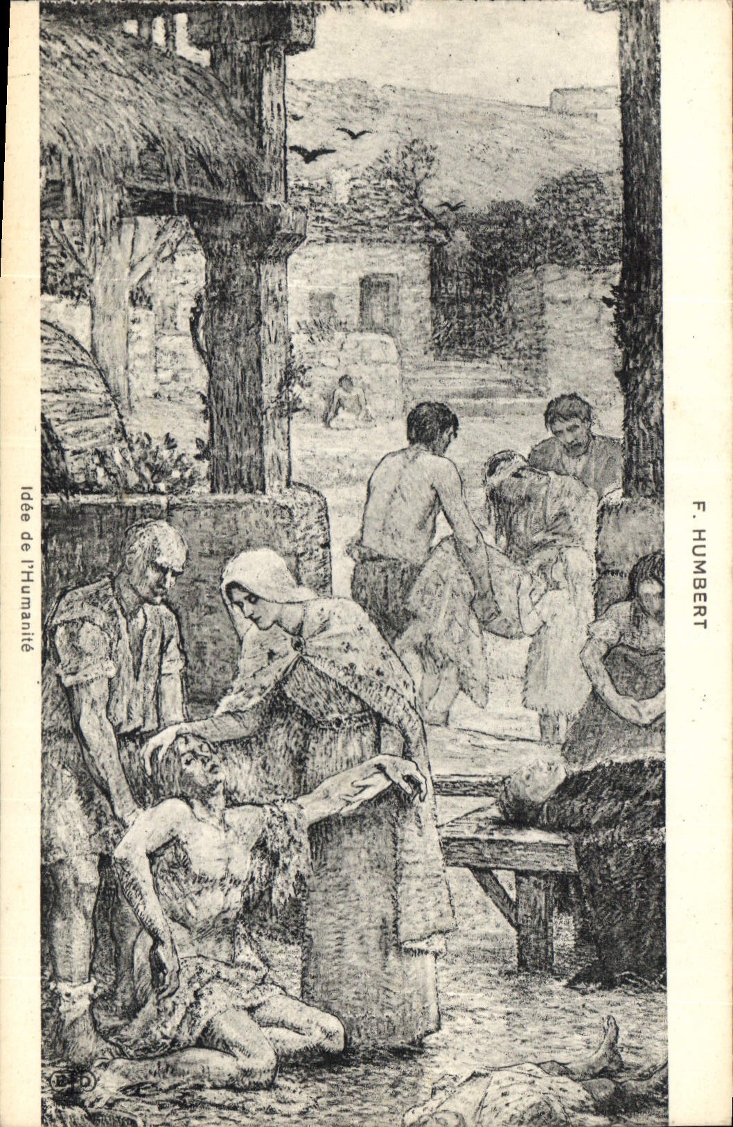 CPA F Humbert Idee de l'Humanite 