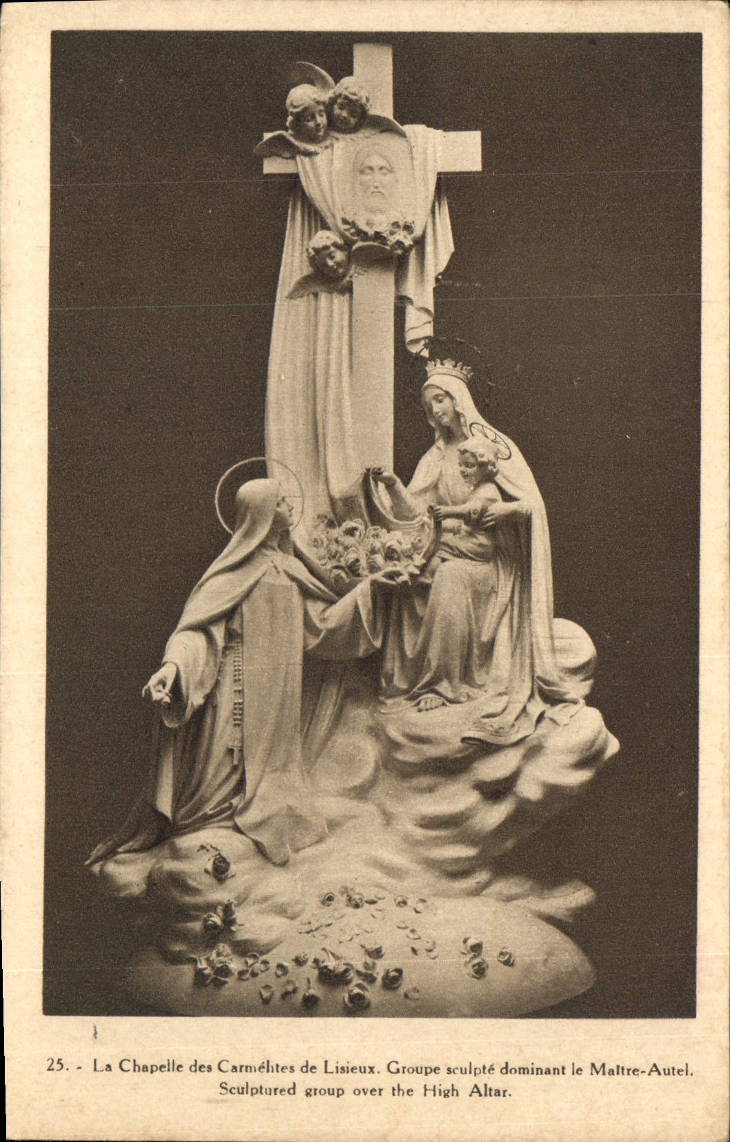 CPA La Chapelle des Carmelites de Lisieux