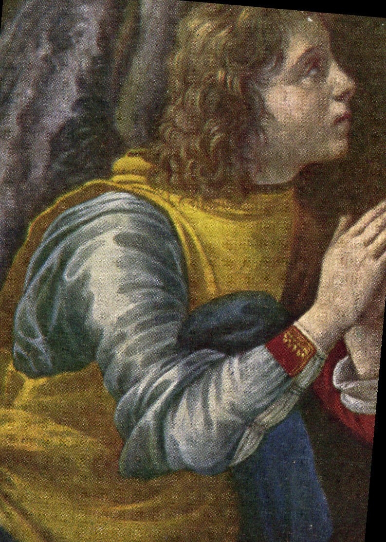 CPA Filippino Lippi La Vergine e Angioli Firenze Chiesa di Badia