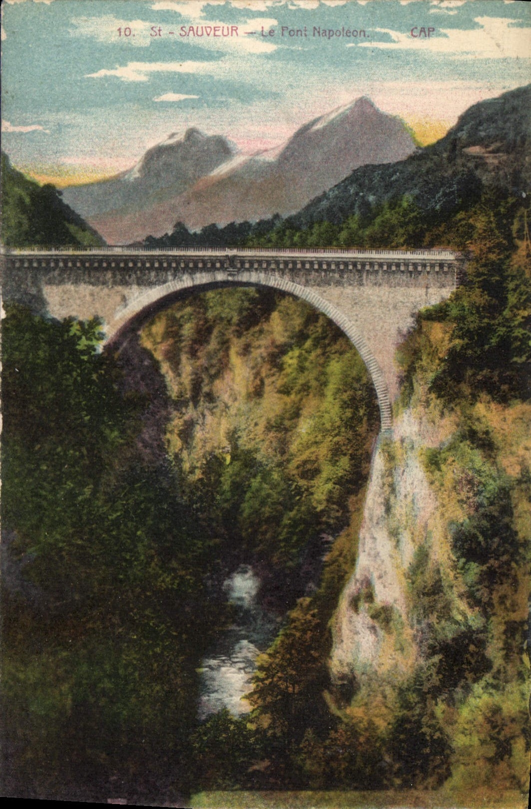 CPA St Sauveur le Pont Napoleon