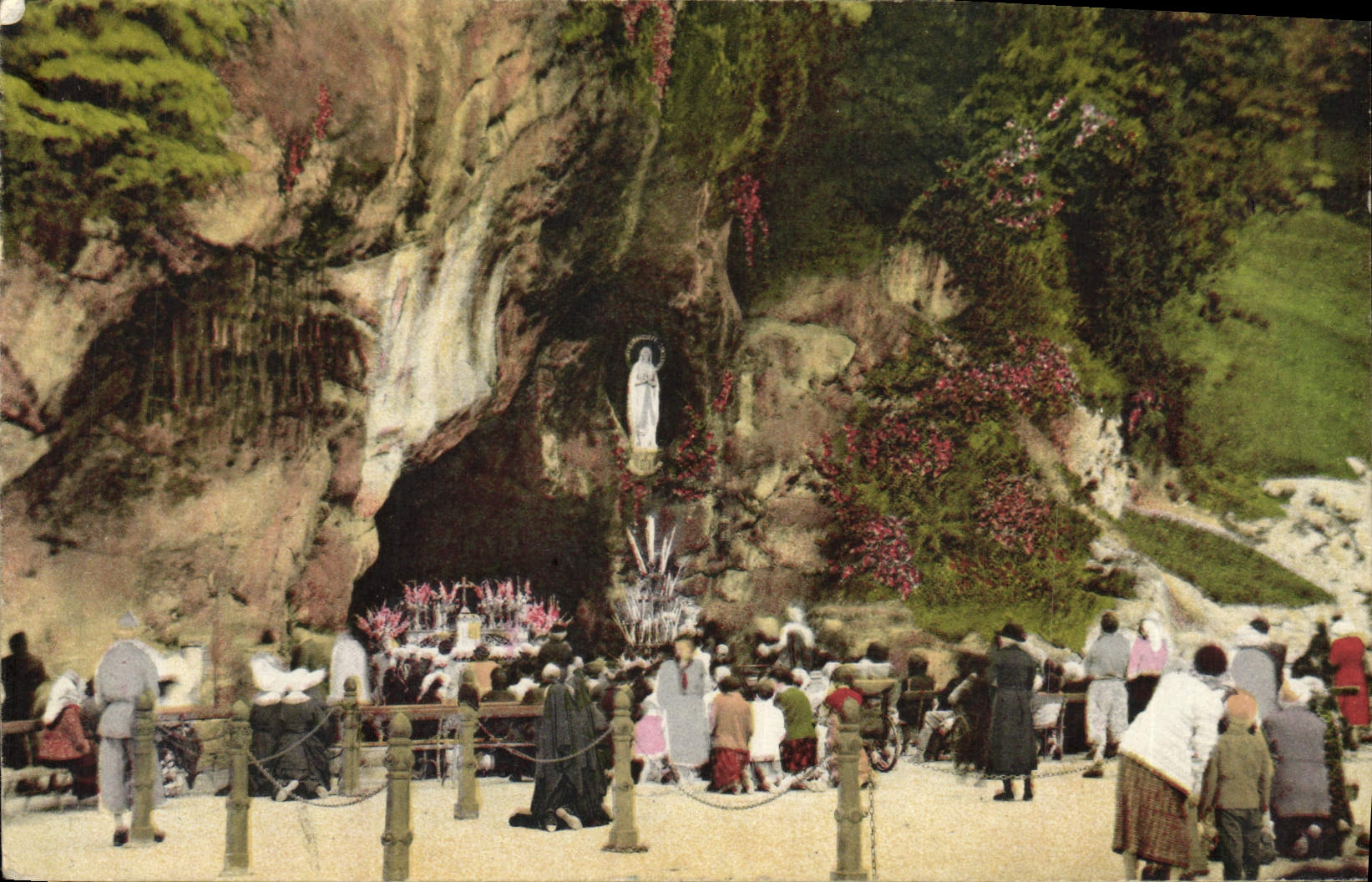 CPA Lourdes La Grotte 