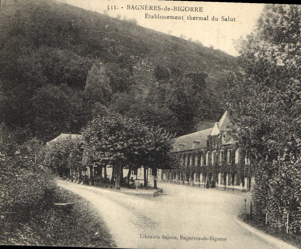 CPA Bagneres de Bigorre Etablissement thermal du Salut 