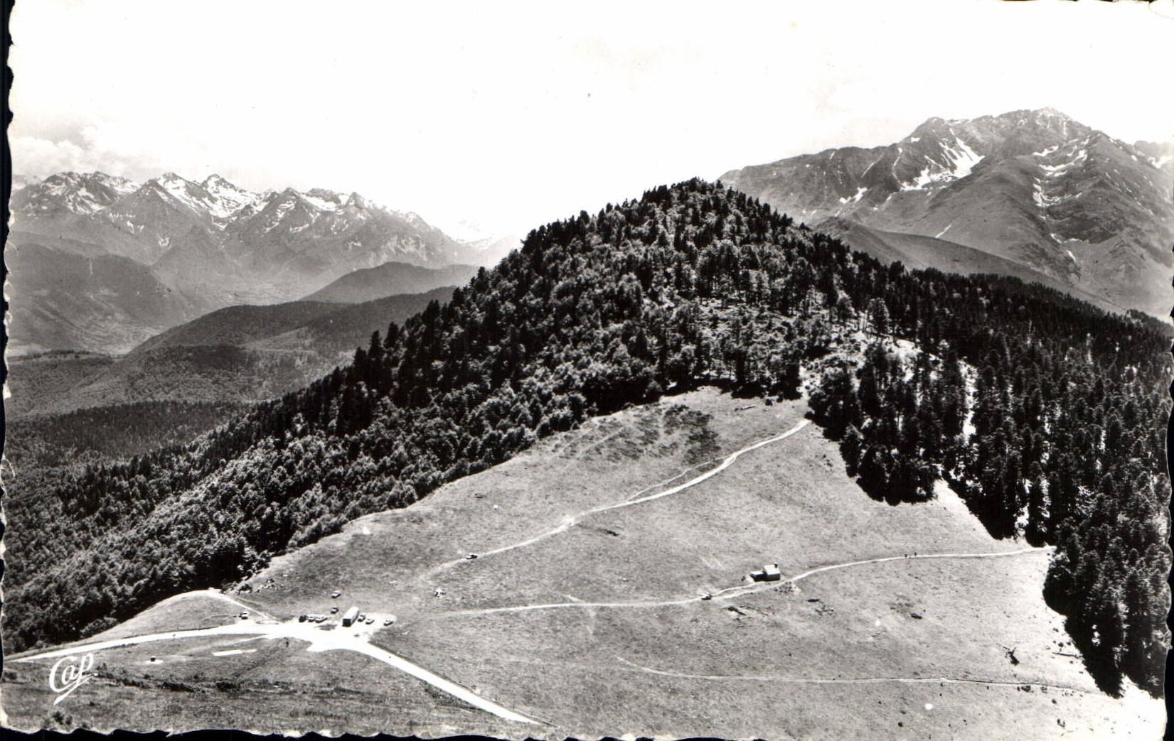 CPA Les Pyrenees Sommet du Col d'Aspin 