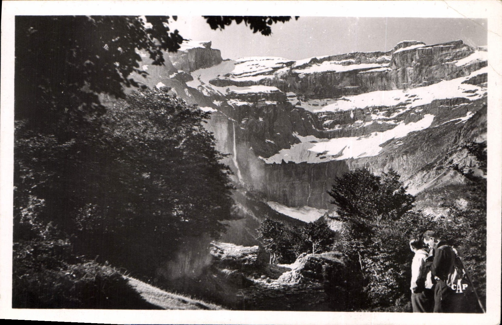 CPA Gavarnie Vue sur le Cirque 
