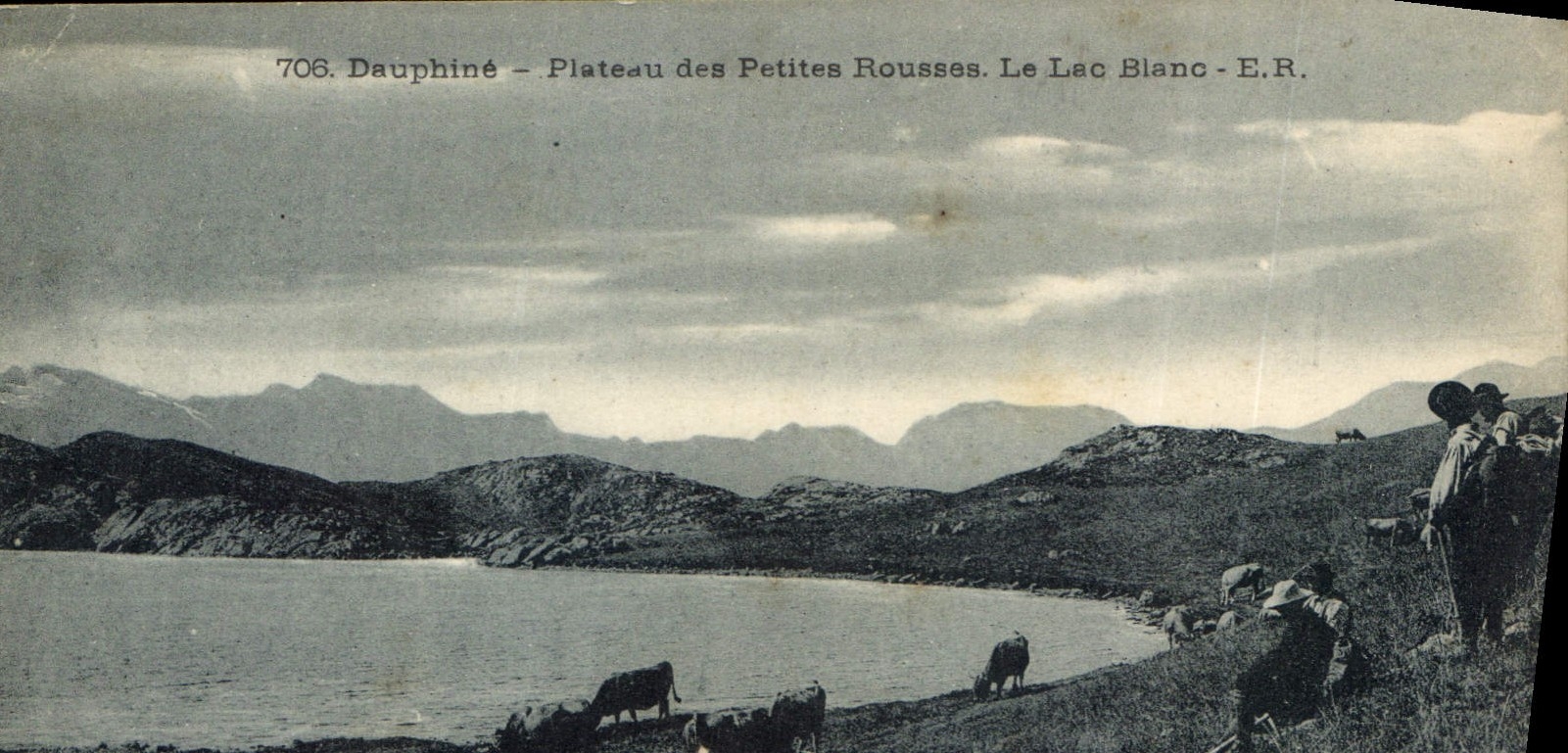 CPA Dauphine Plateau des Petites Rousses Le Lac Blanc 