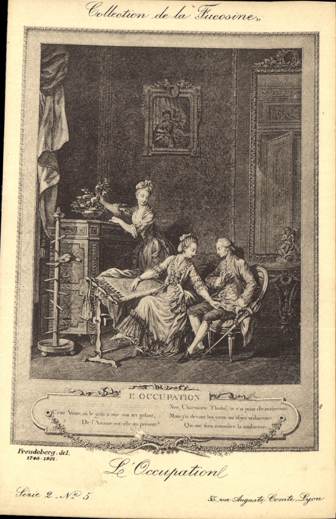 CPA Collection de la Fucosine l'Occupation 