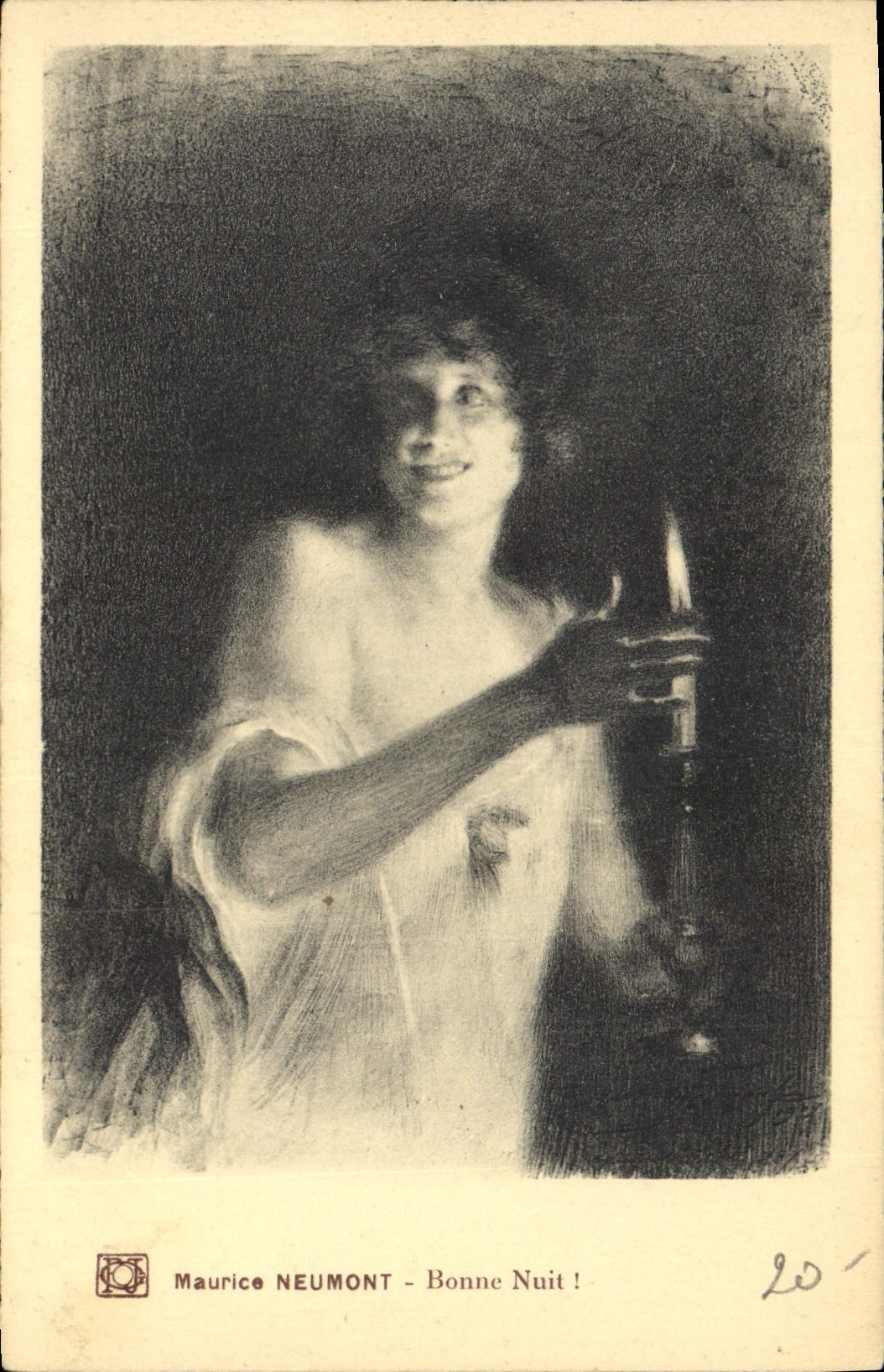 CPA Maurice Neumont Bonne Nuit 