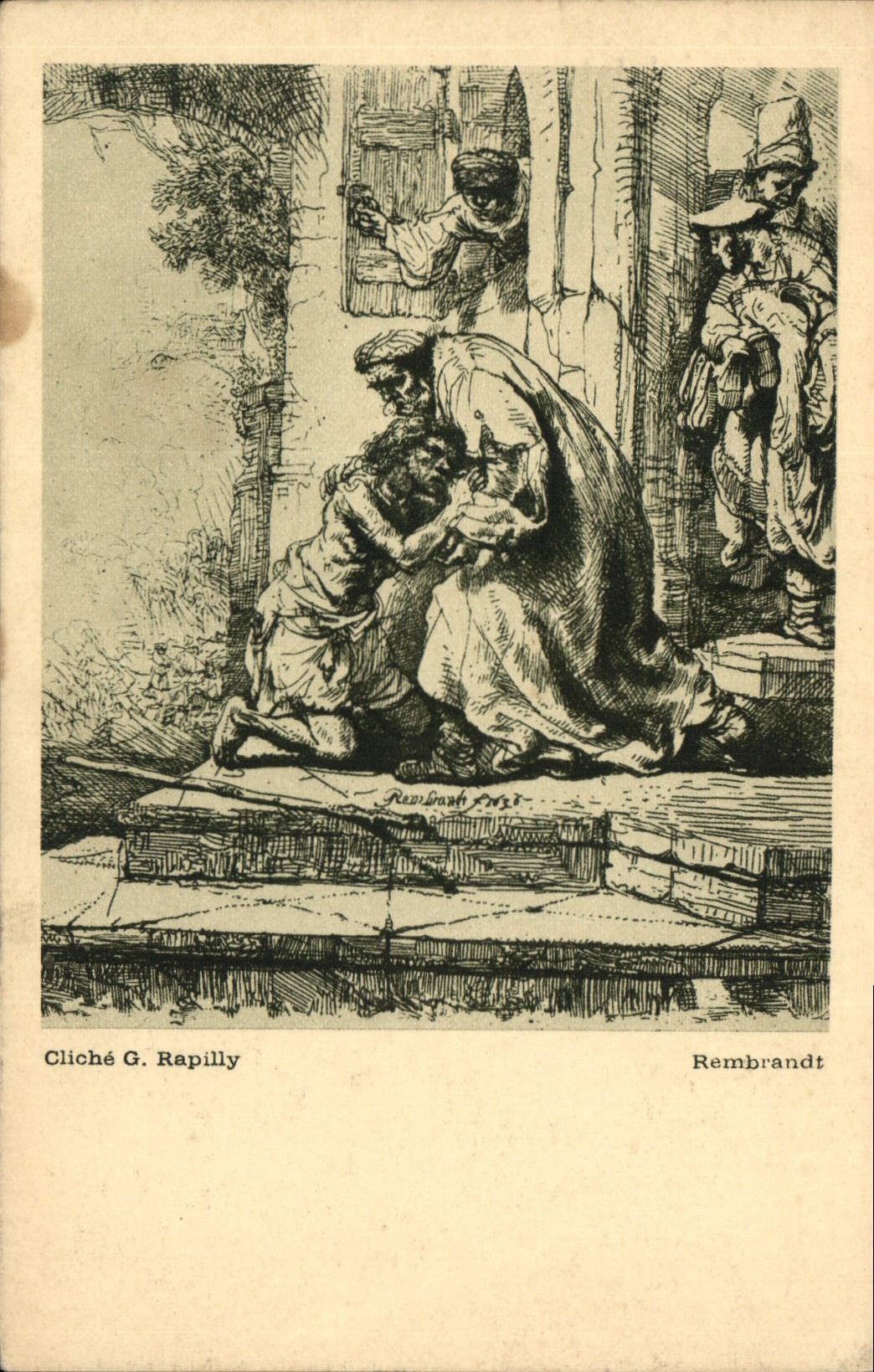 CPA Cliche G Rapily Rembrandt 