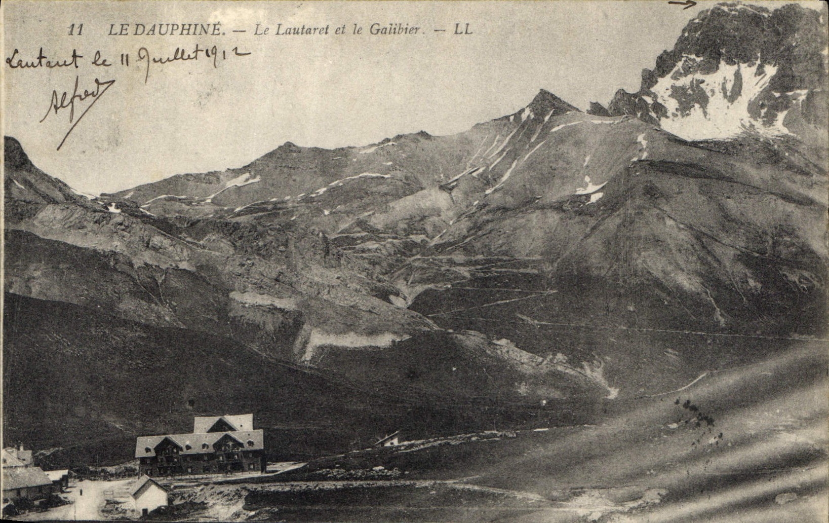CPA Le Dauphine La Lautaret et le Galibier