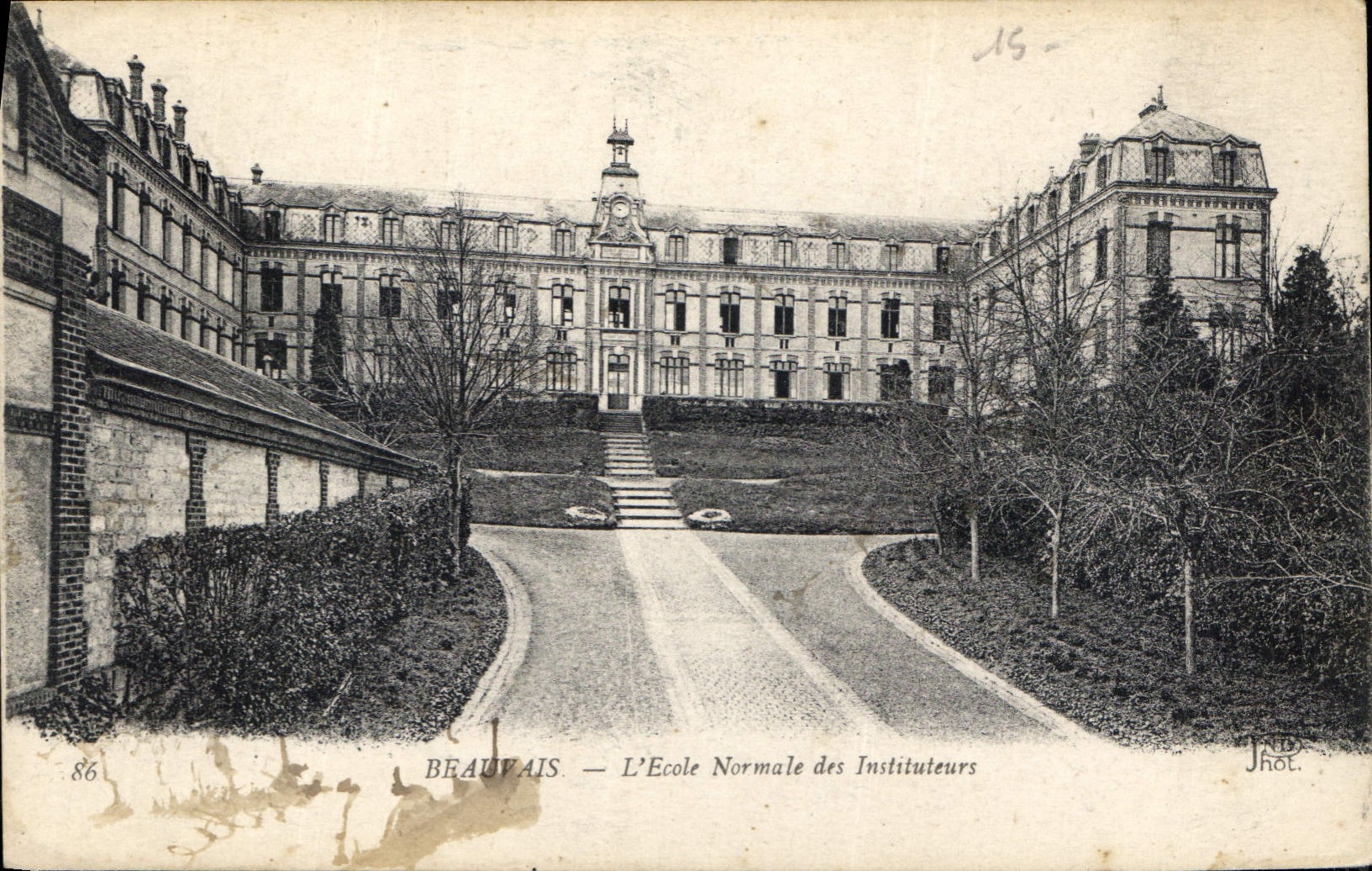 CPA Beauvais L'Ecole Normale des Instituteurs 