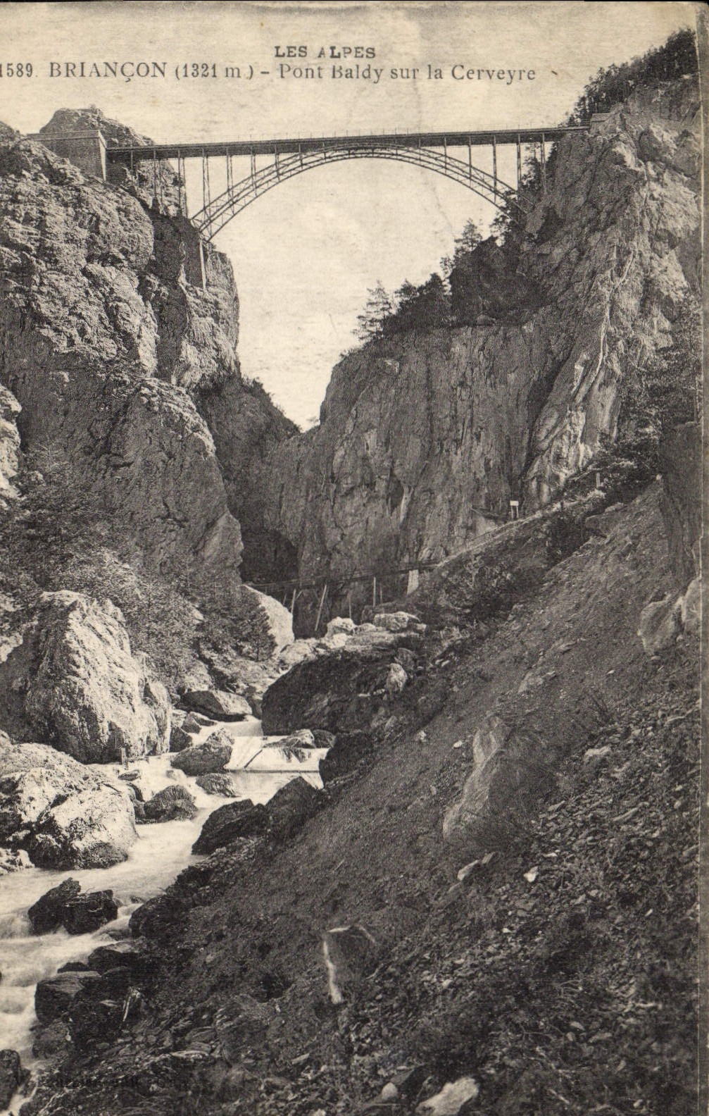 CPA Briancon Pont Haldy sur la Cerveyre