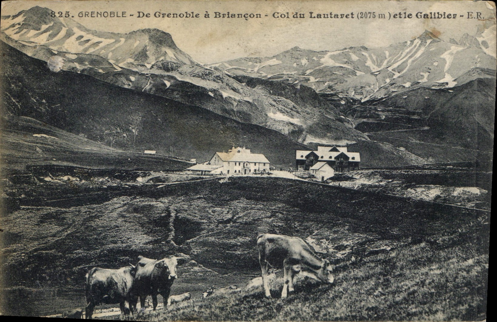 CPA Grenoble De Grenoble Briancon Col du Lautaret 2075 m 