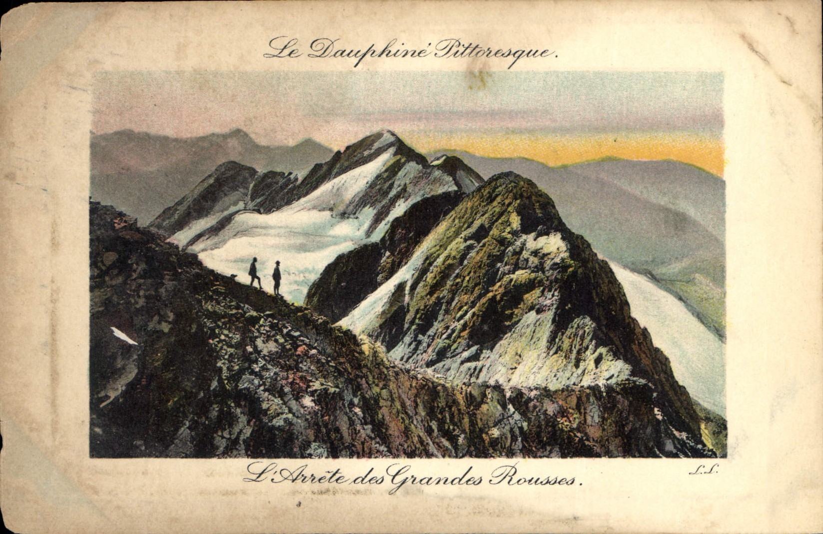 CPA Le Dauphine Pittoresque l'Arrele de Grandes Rousses 