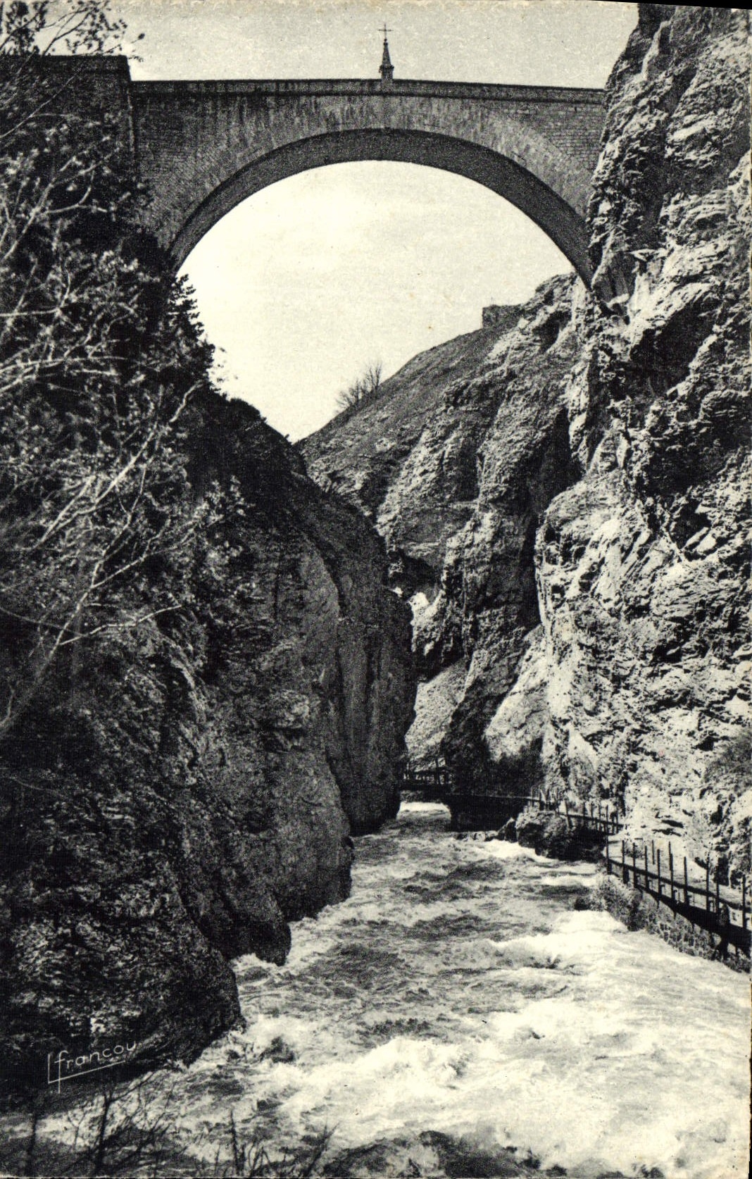 CPA Coll Les Hautes Alpes de l'Francou Briancon
