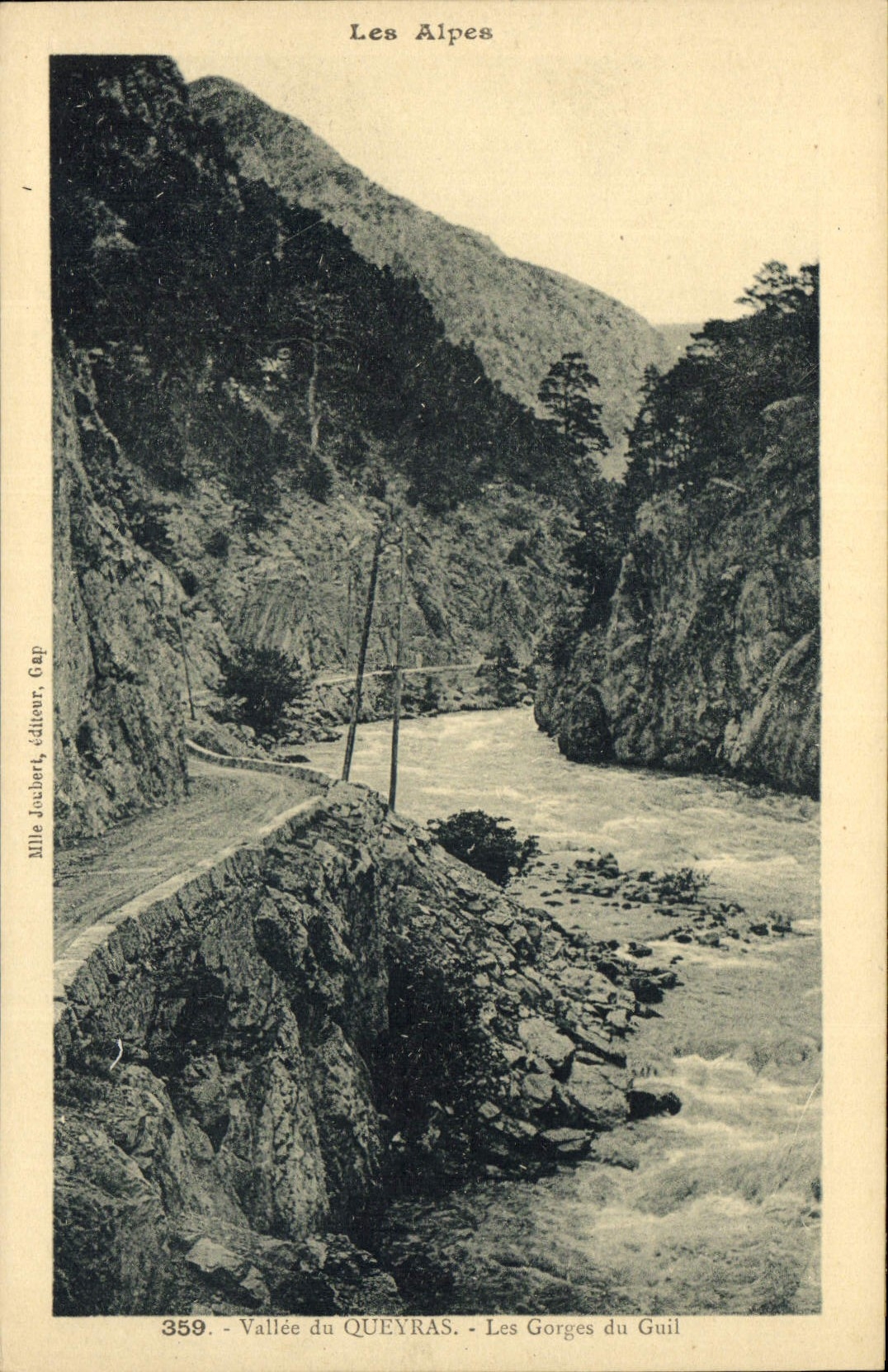 CPA Les Alpes Valle du Queyras Les Gorges du Guil 