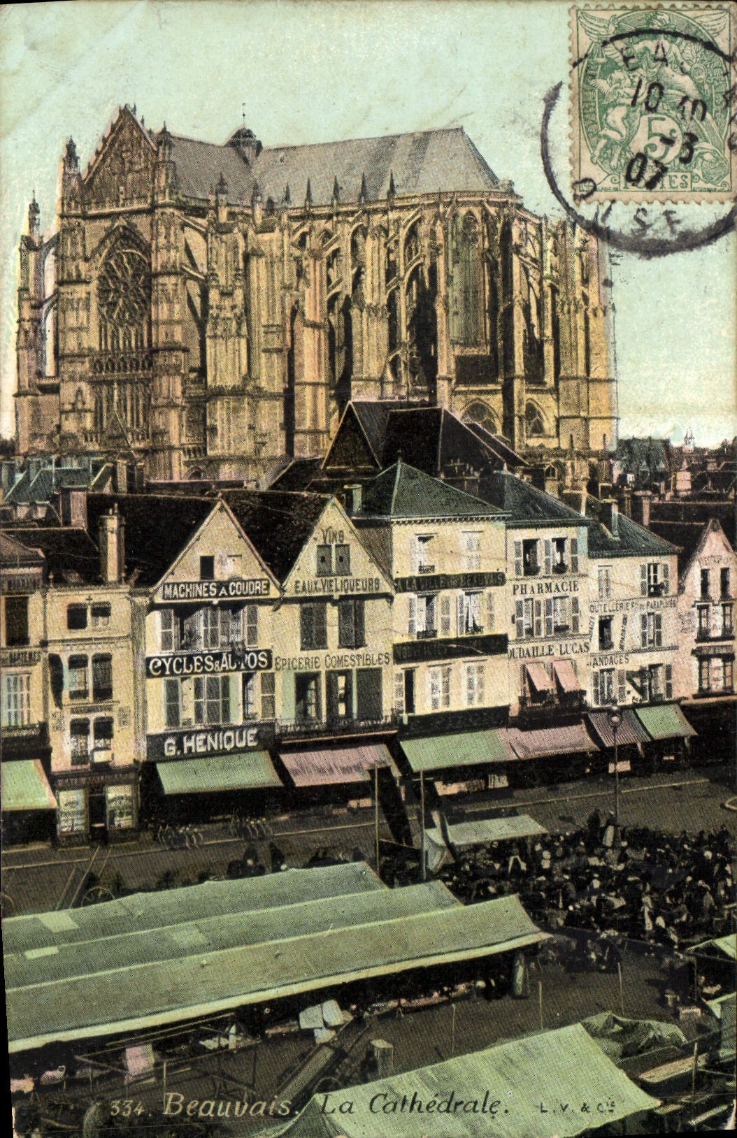 CPA Beauvais La Cathedrale 