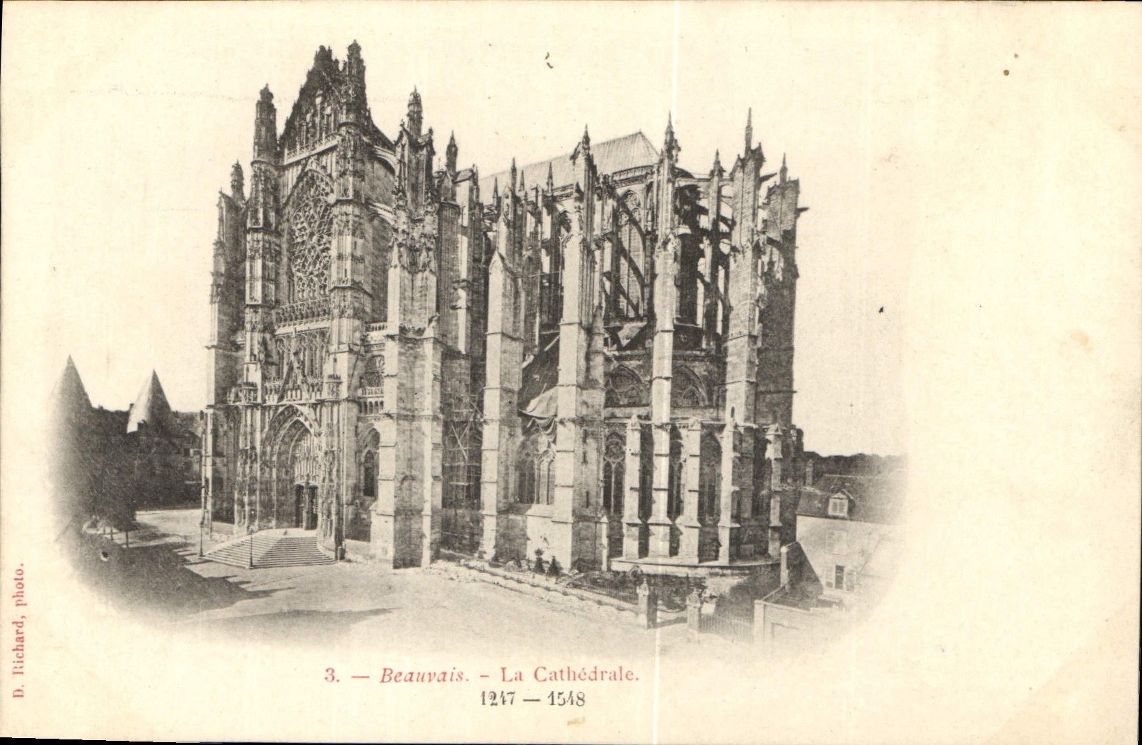 CPA Beauvais La Cathedrale 1217 1518 