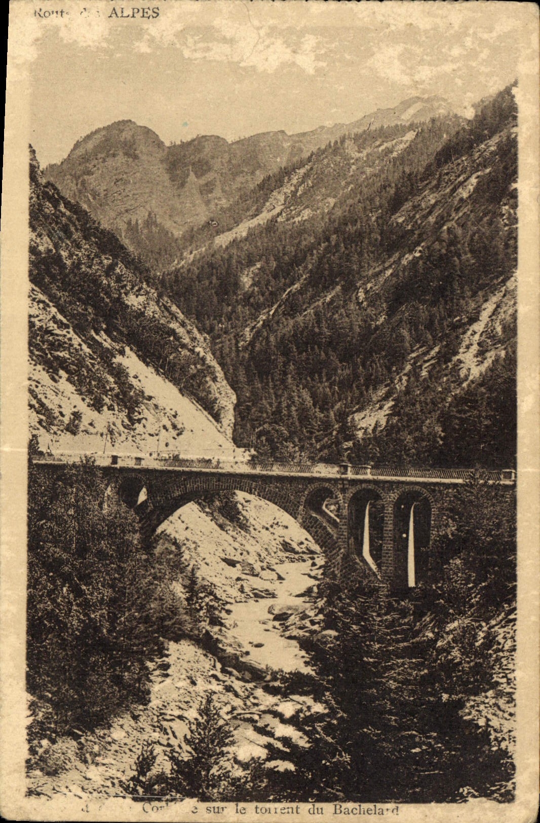 CPA Route des Alpes 