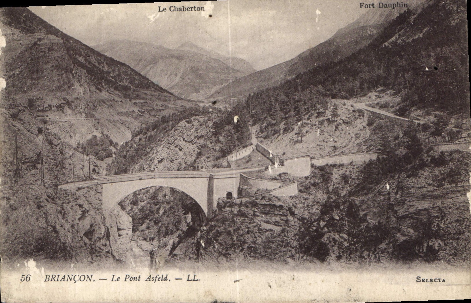 CPA Briancon Le Pont Asfeld 