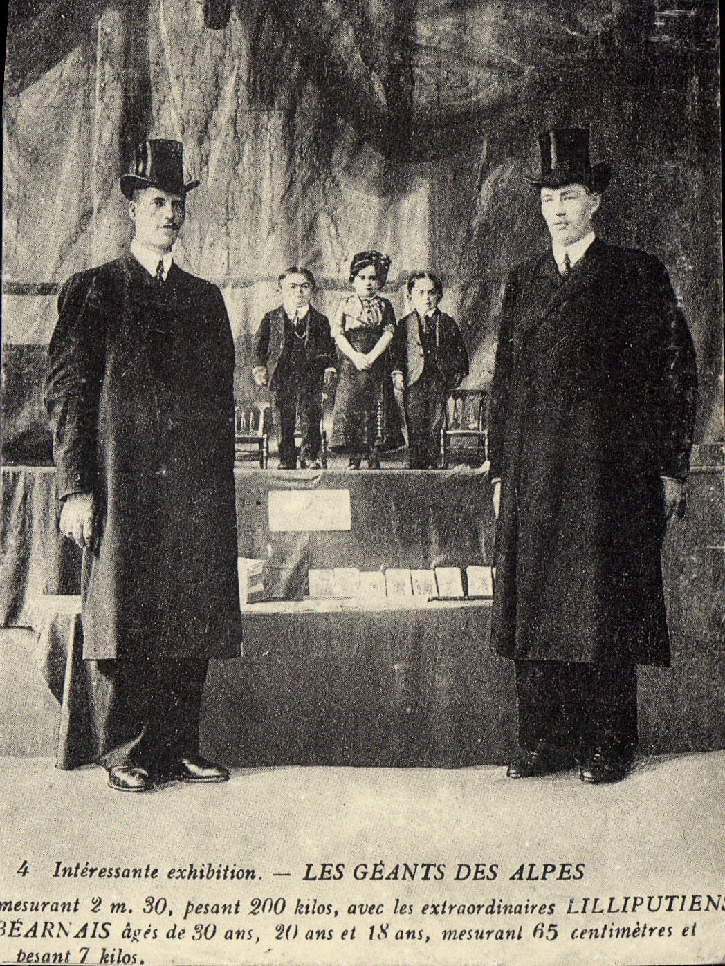 REPRO Interessante exhibition les Geants des Alpes 