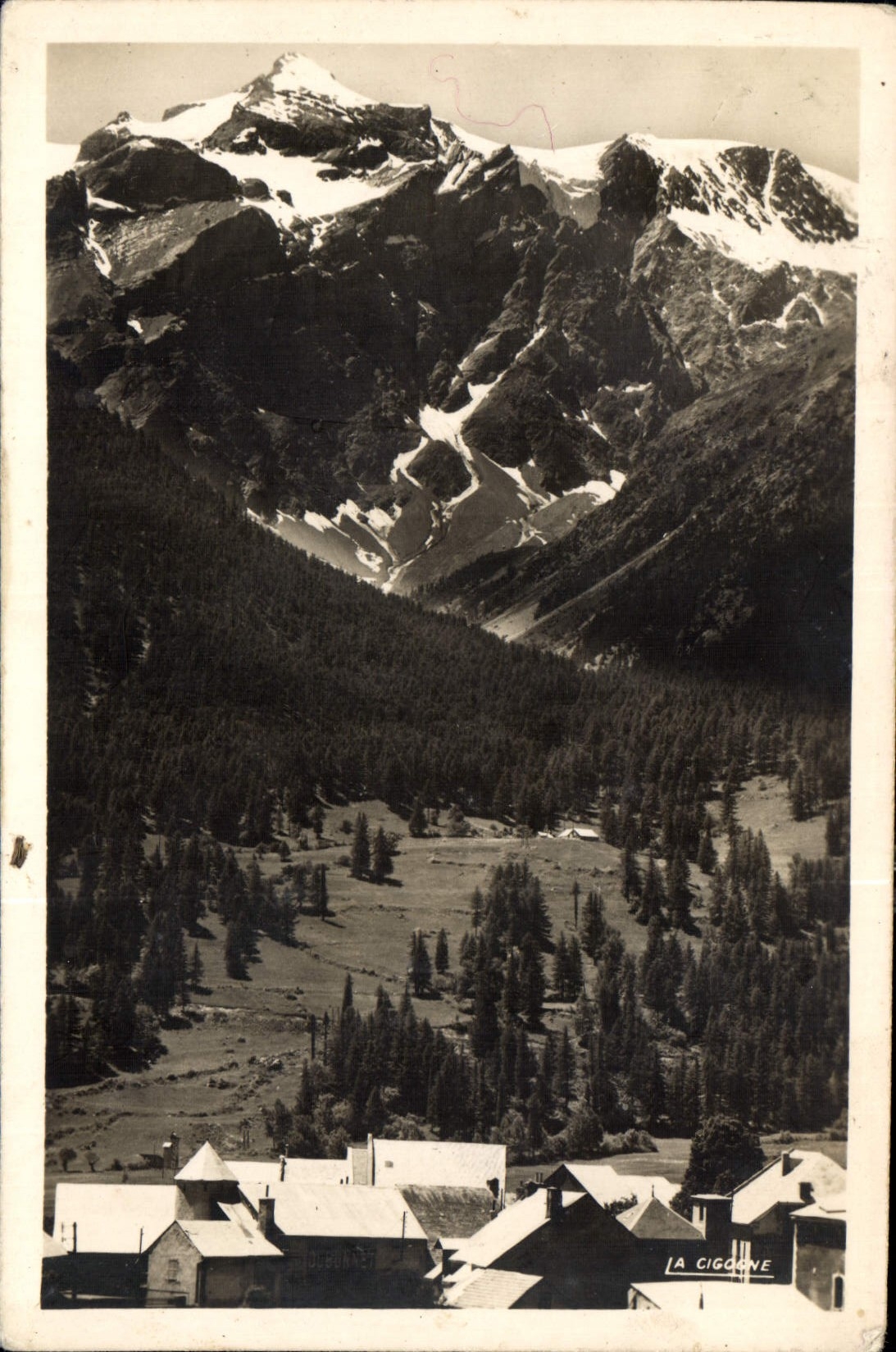 CPA Vallee de Guisance Le Monetier Les Bains le Dome