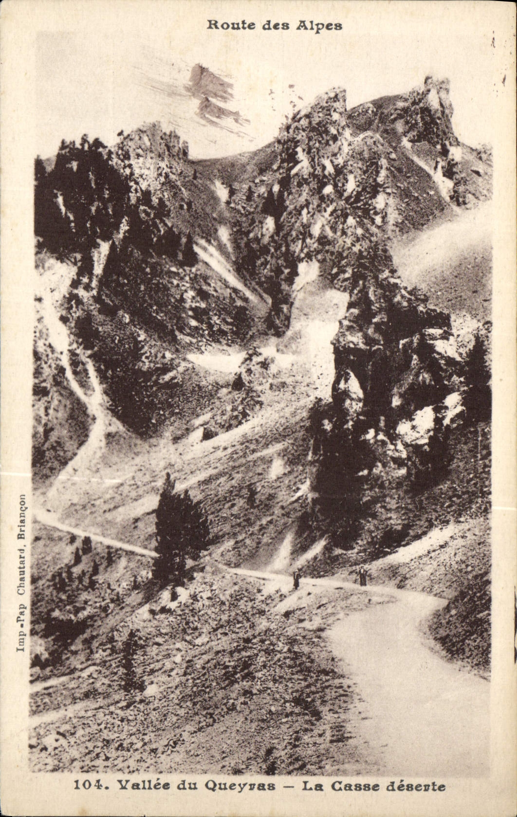 CPA Vallee du Queyras La Casse deserte