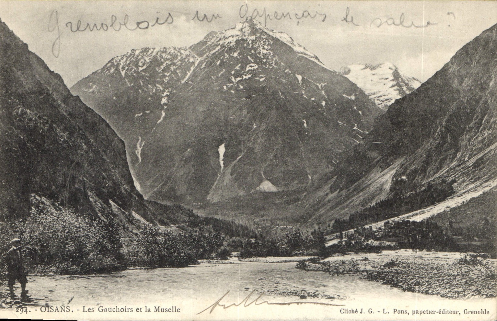 CPA Oisans les Gauchoirs et la Muselle 