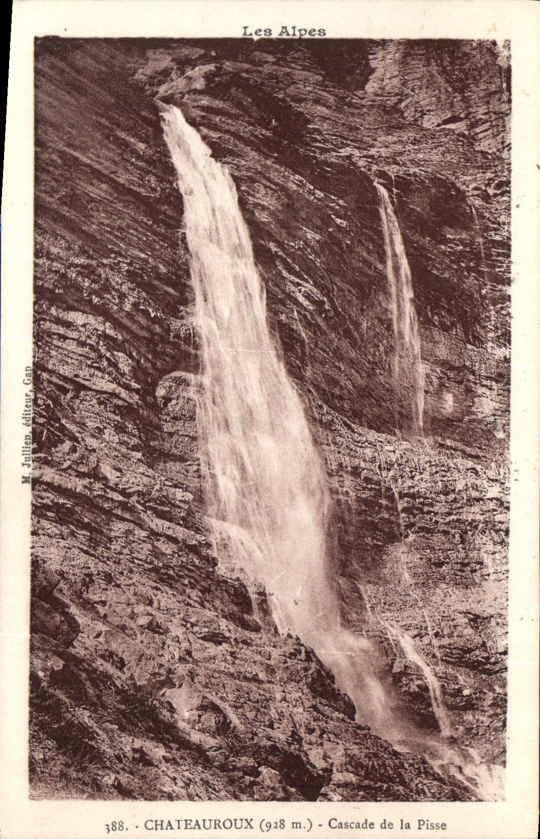 CPA Chateaurox 928 m Cascade de la Pisse