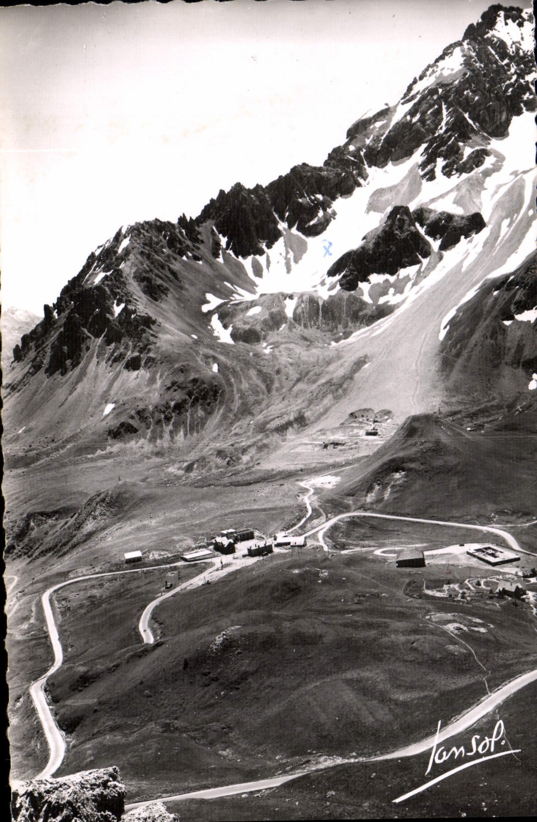 CPA Le Col du Lautaret HA alt 2058 m vue generale de Col 