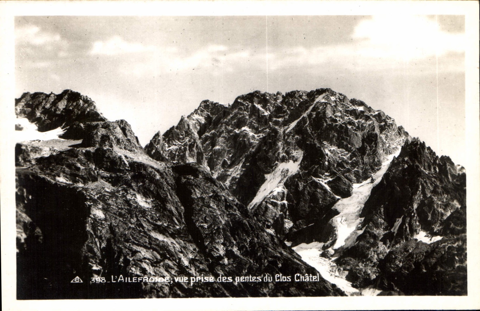CPA L'Ailefro vue prise des peutes du  Clos Chatel