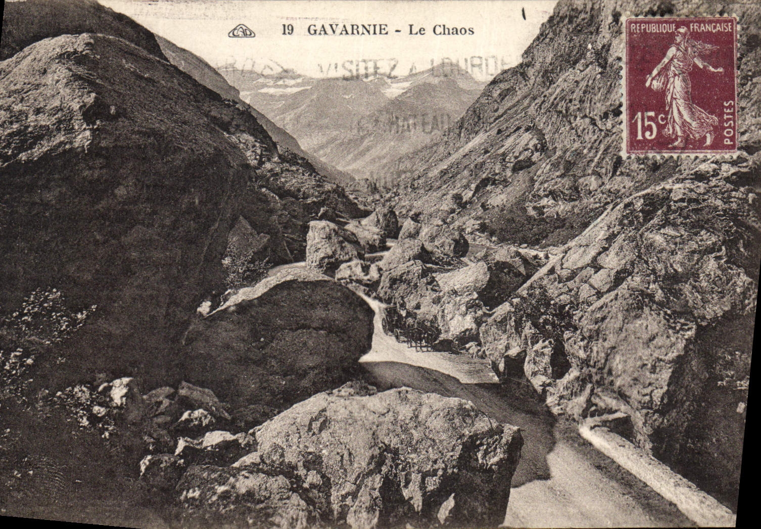 CPA Gavarnie La Chaos 