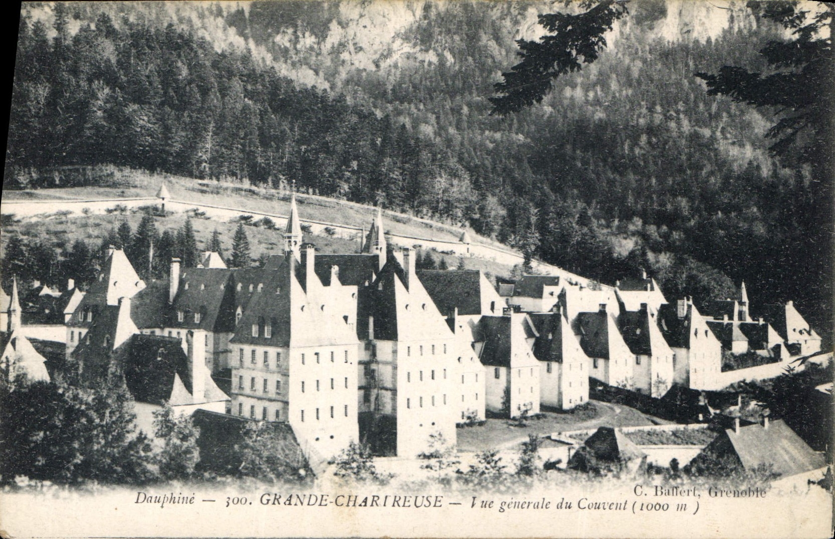 CPA Dauphine Grande Chartreuse vue generale du couvent 