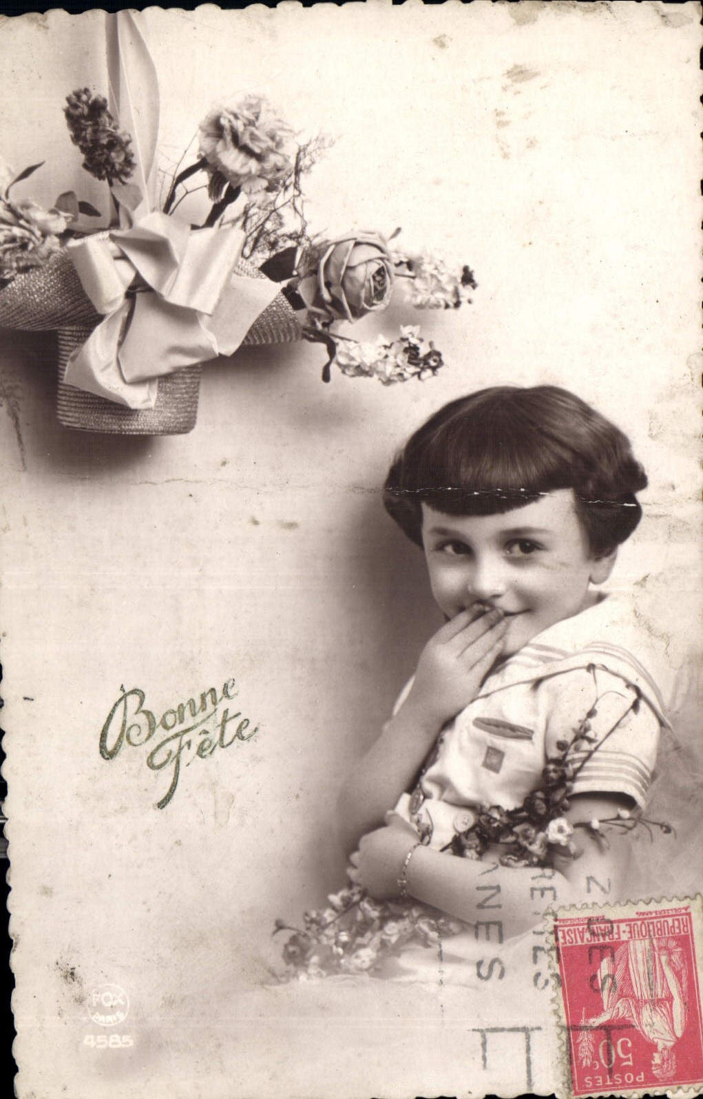 CPA Bonne Fete Enfant