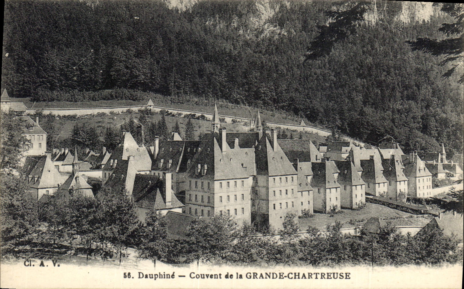 CPA Dauphine Couvent de la Grande Chartreuse 