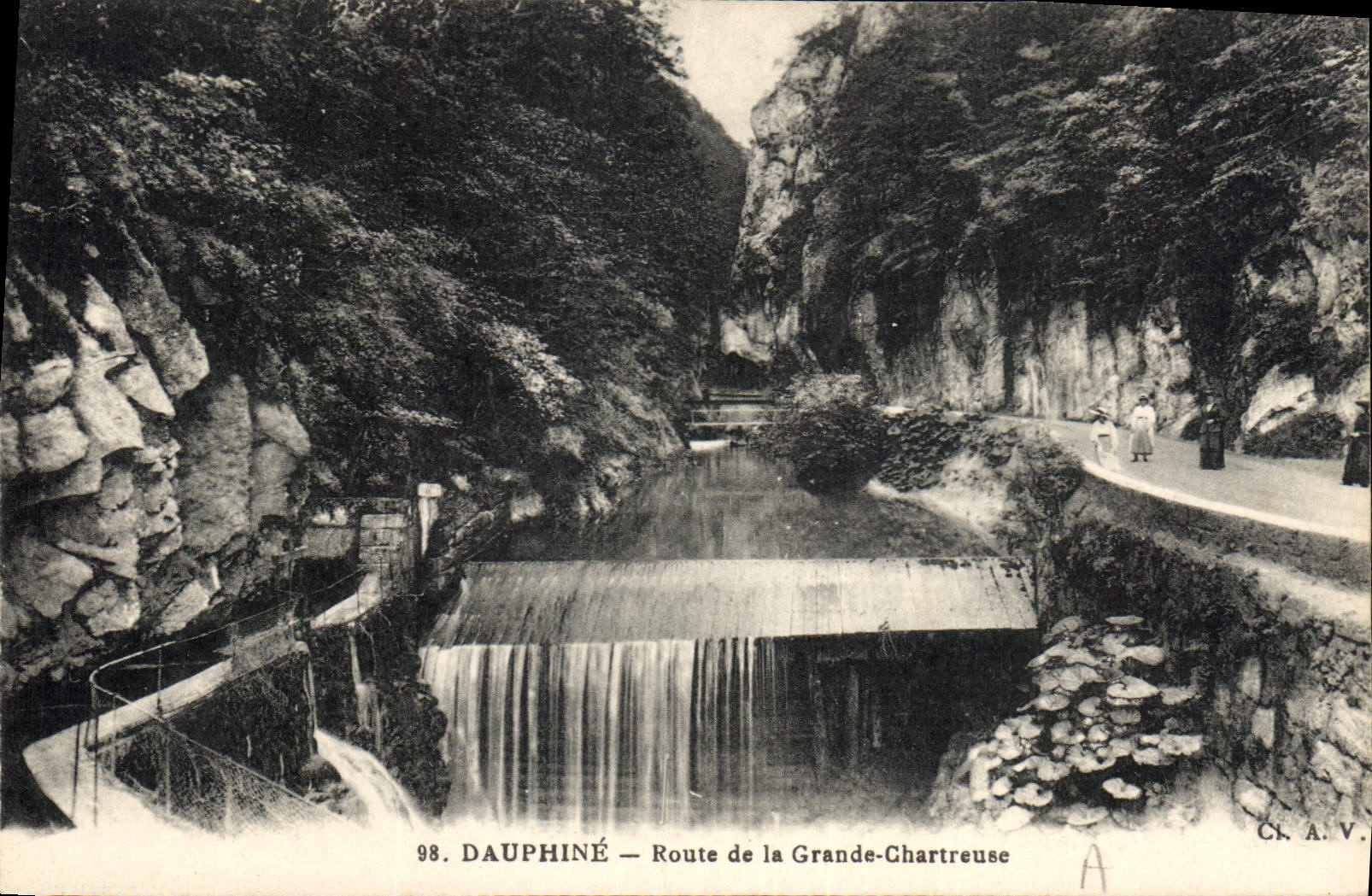 CPA Dauphine Route de la Grande Chartreuse 