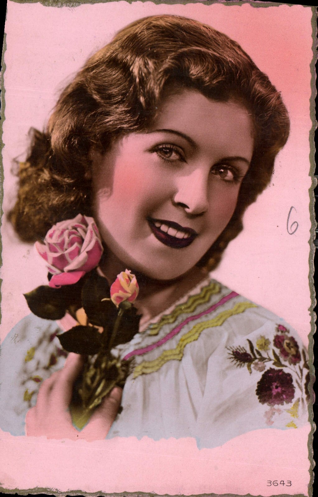 CPA Bonne Fete Femme