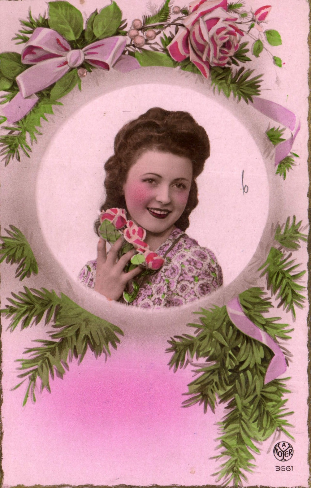 CPA Bonne Heureuse Fete de Ste Catherine Femme