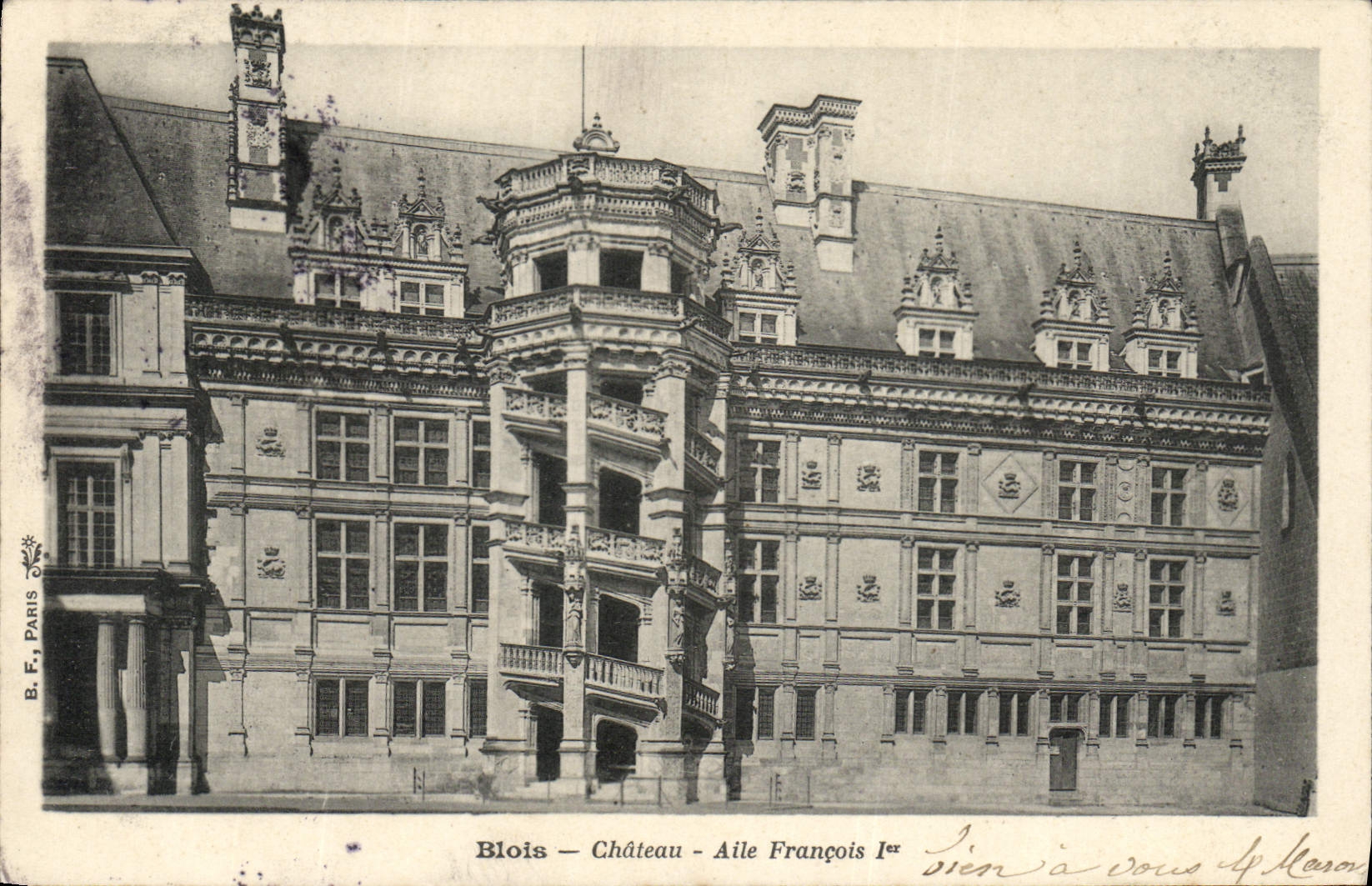 CPA Blois Chateau Aile Francois 