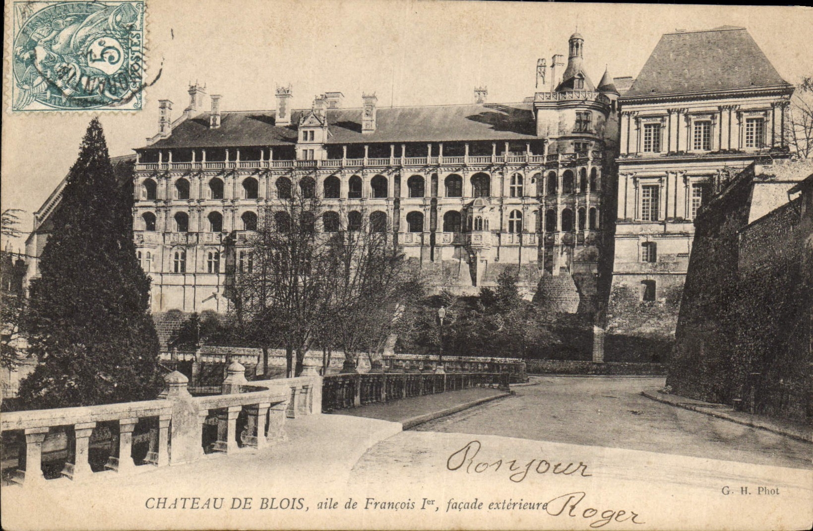 CPA Chateau de Blois aile de Francois Facade exterieure 