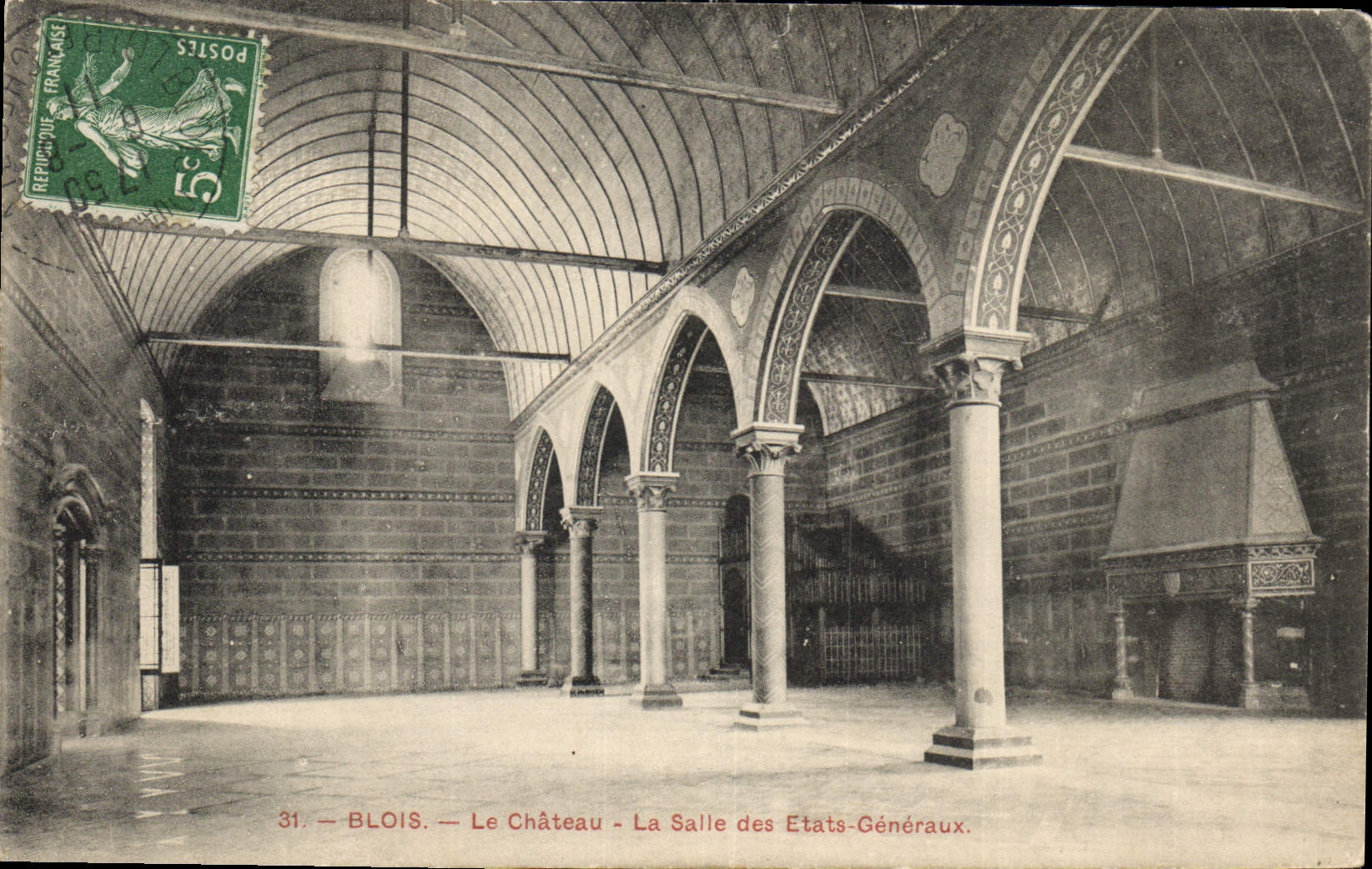 CPA Blois le Chateau La Salle des Etats Generaux 
