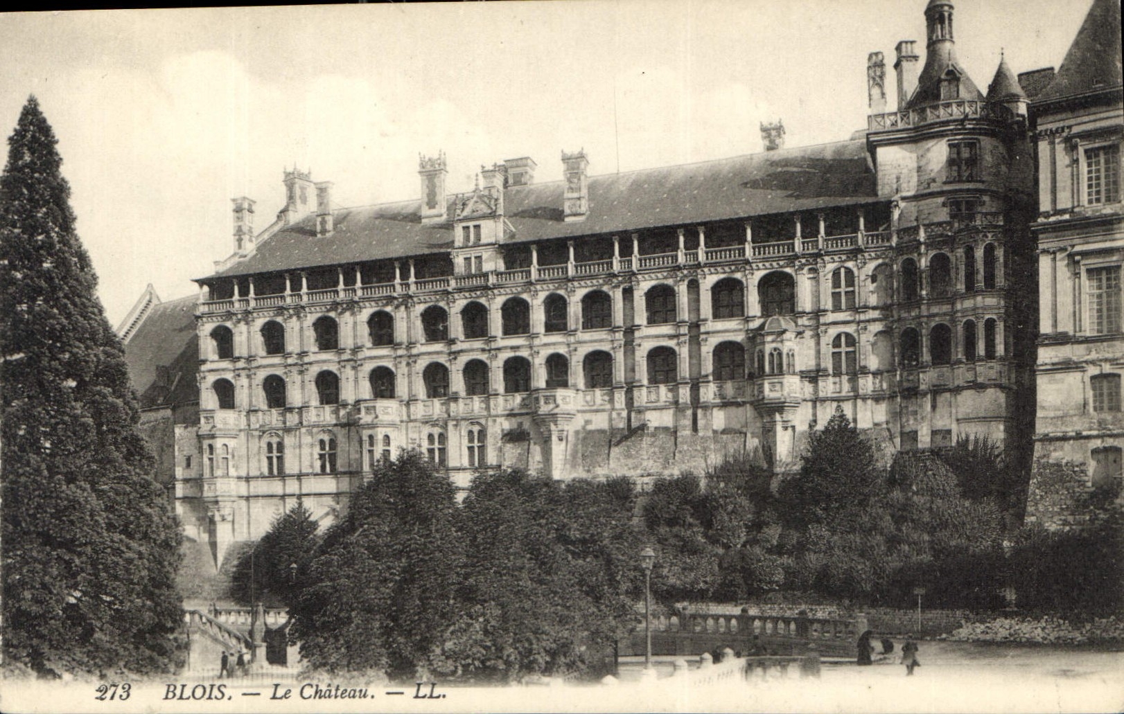 CPA Blois le Chateau 