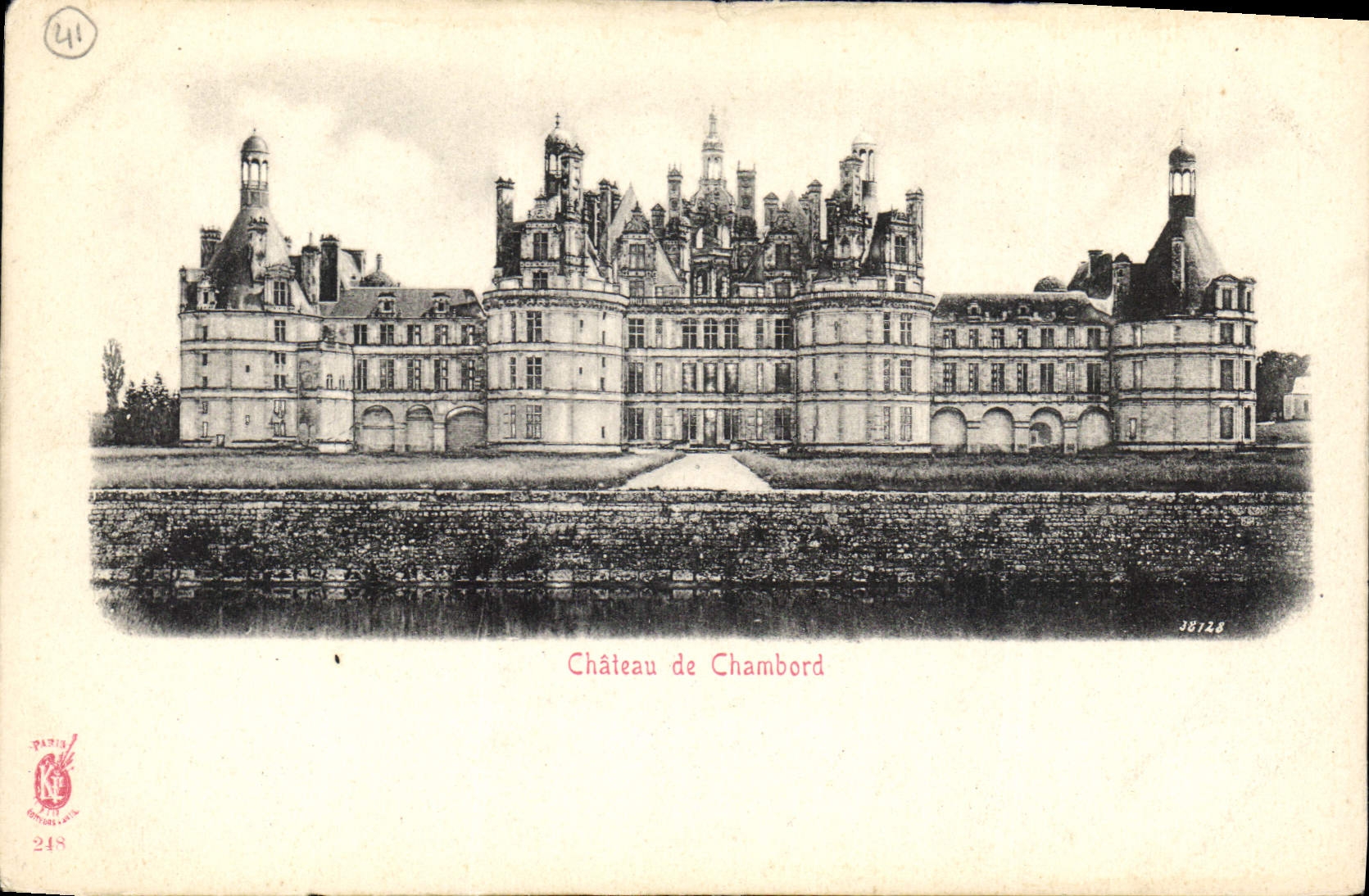 CPA Chateau de Chambord 