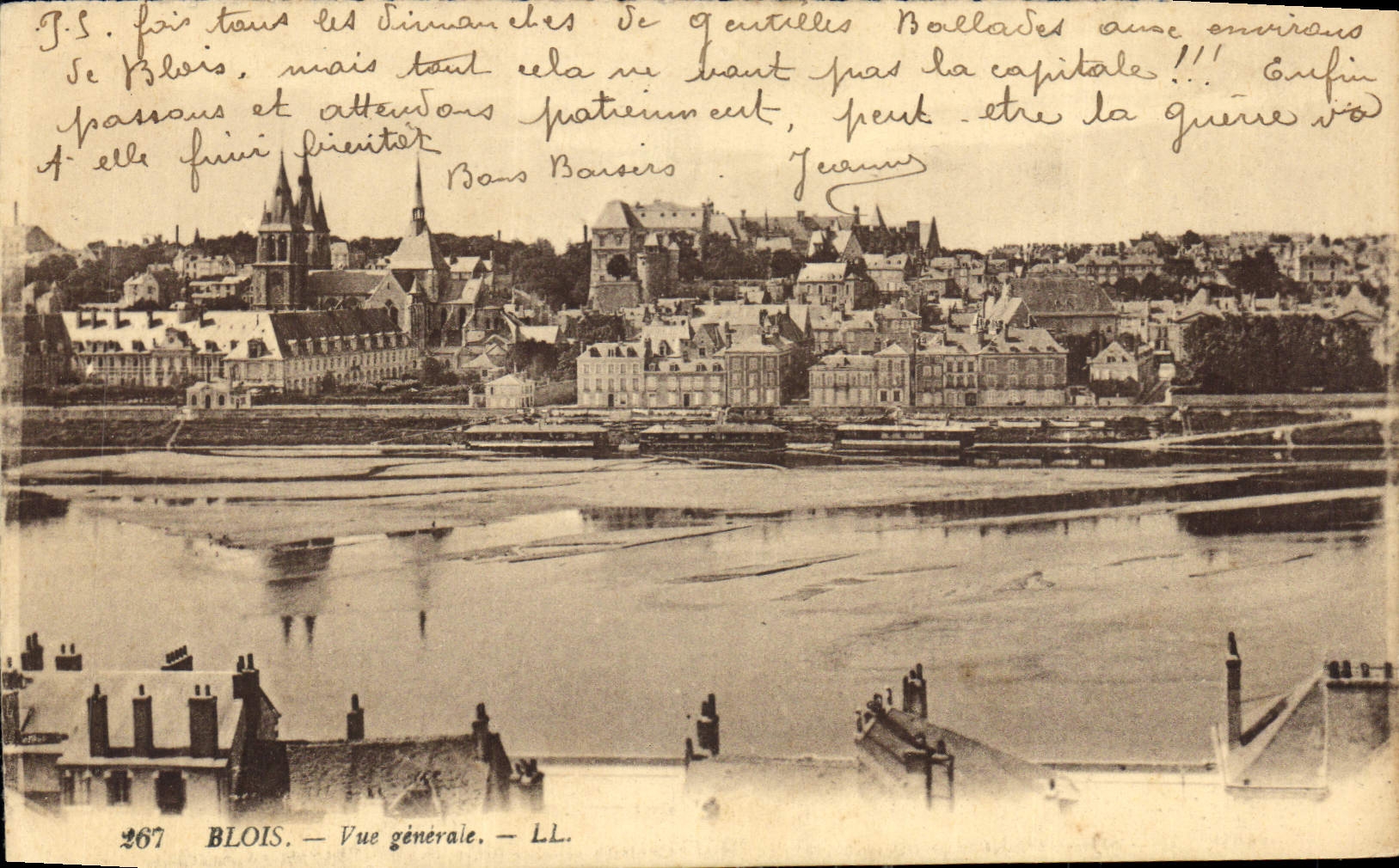 CPA Blois vue generale 