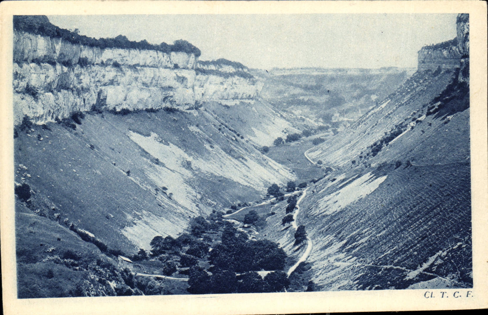 CPA Jura Vallee de Baume les Messieurs