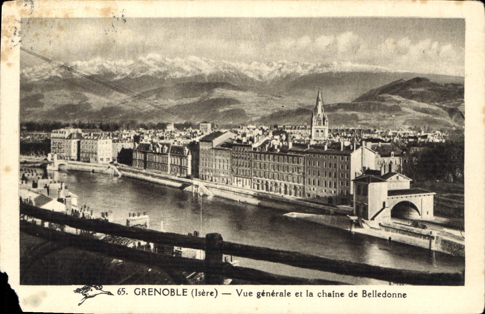 CPA Grenoble Isere et la Chaine de Belledonne 