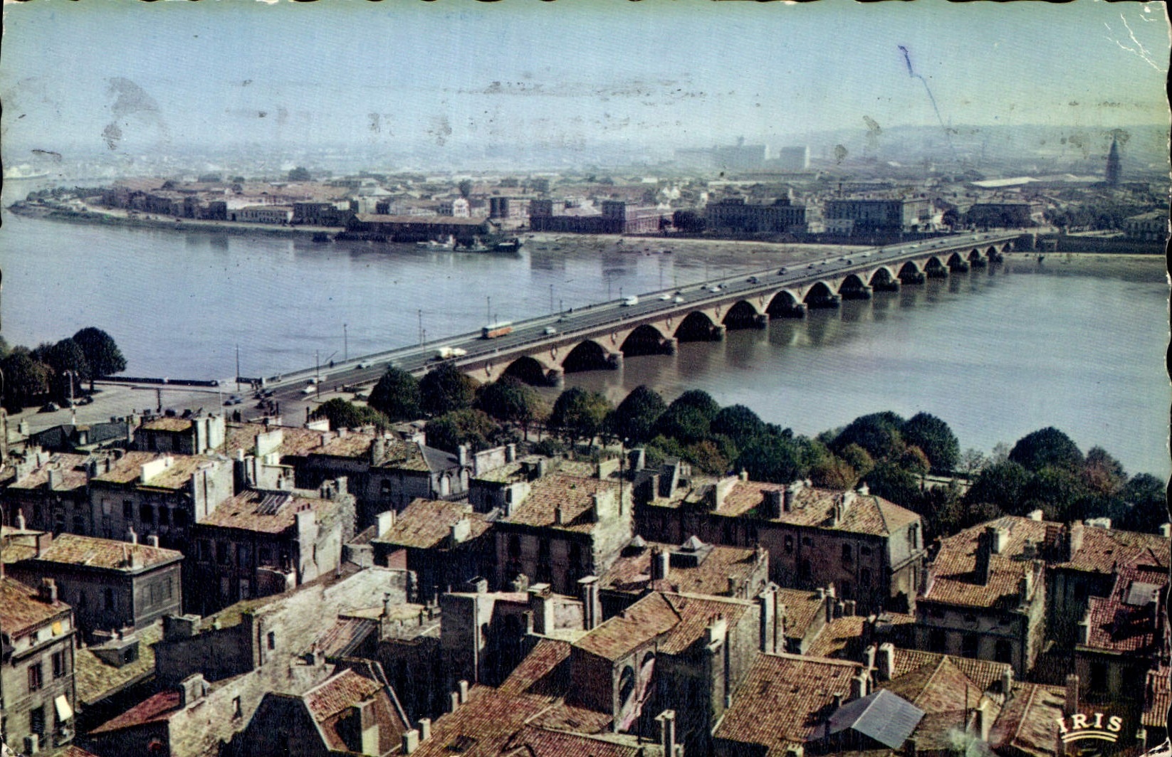 CPA Bordeaux Gironde Vue Generale 