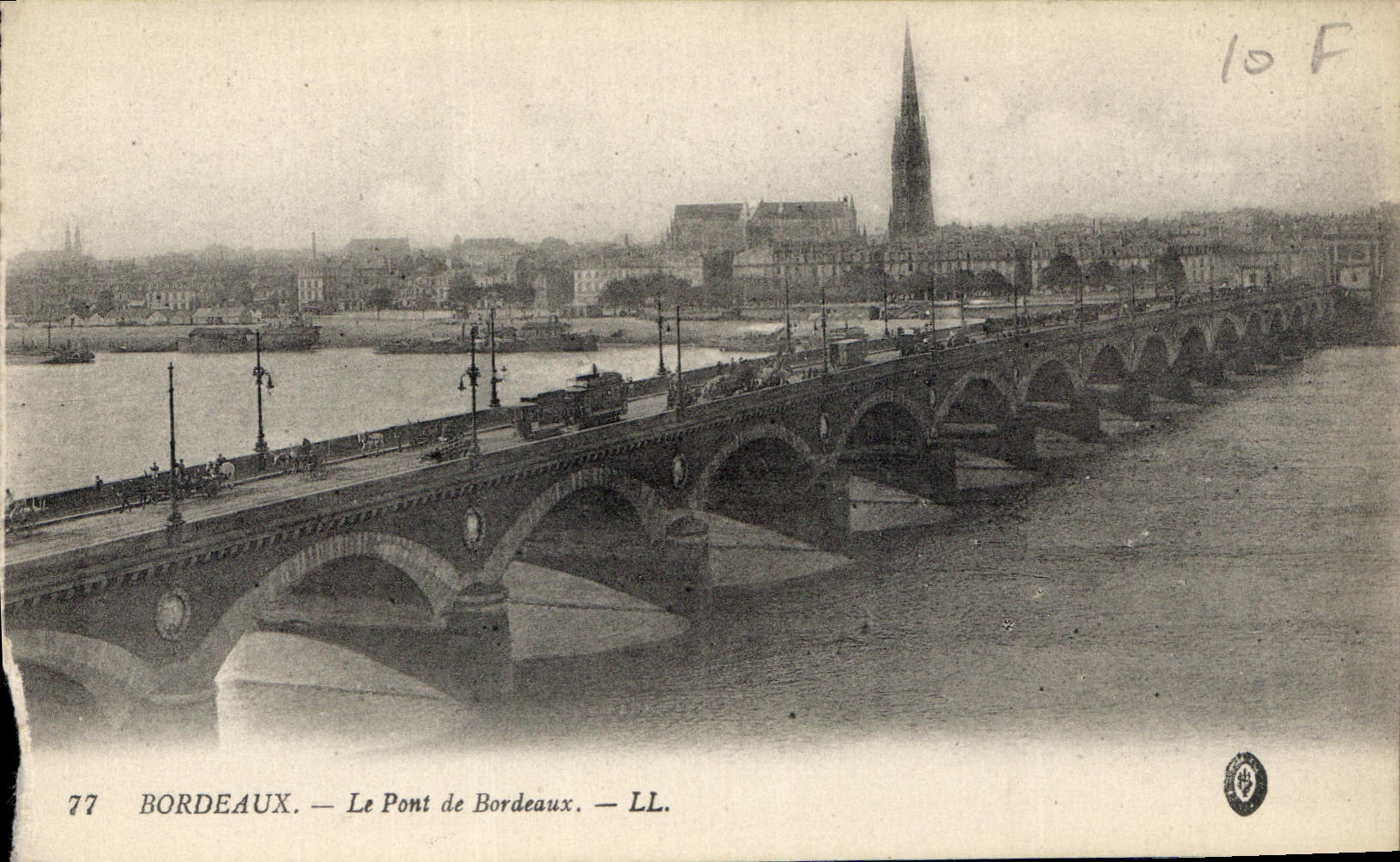 CPA Bordeaux Le Pont de Bordeaux 