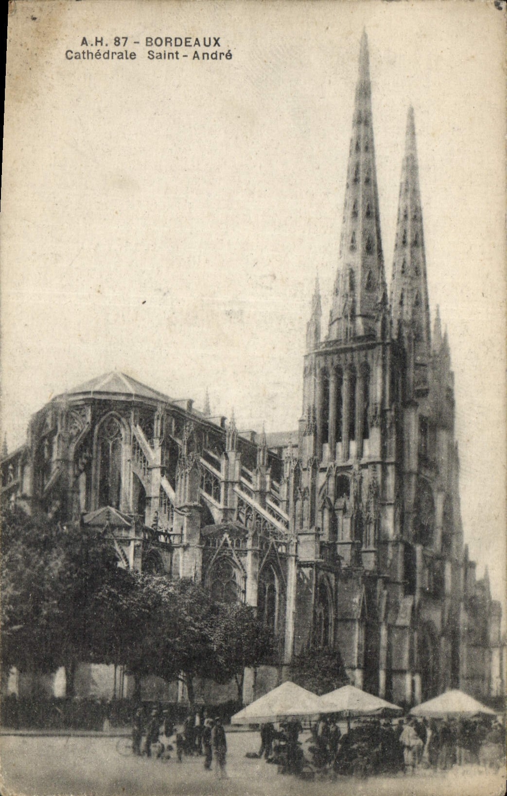 CPA Bordeaux Cathedrale Saint Andre 