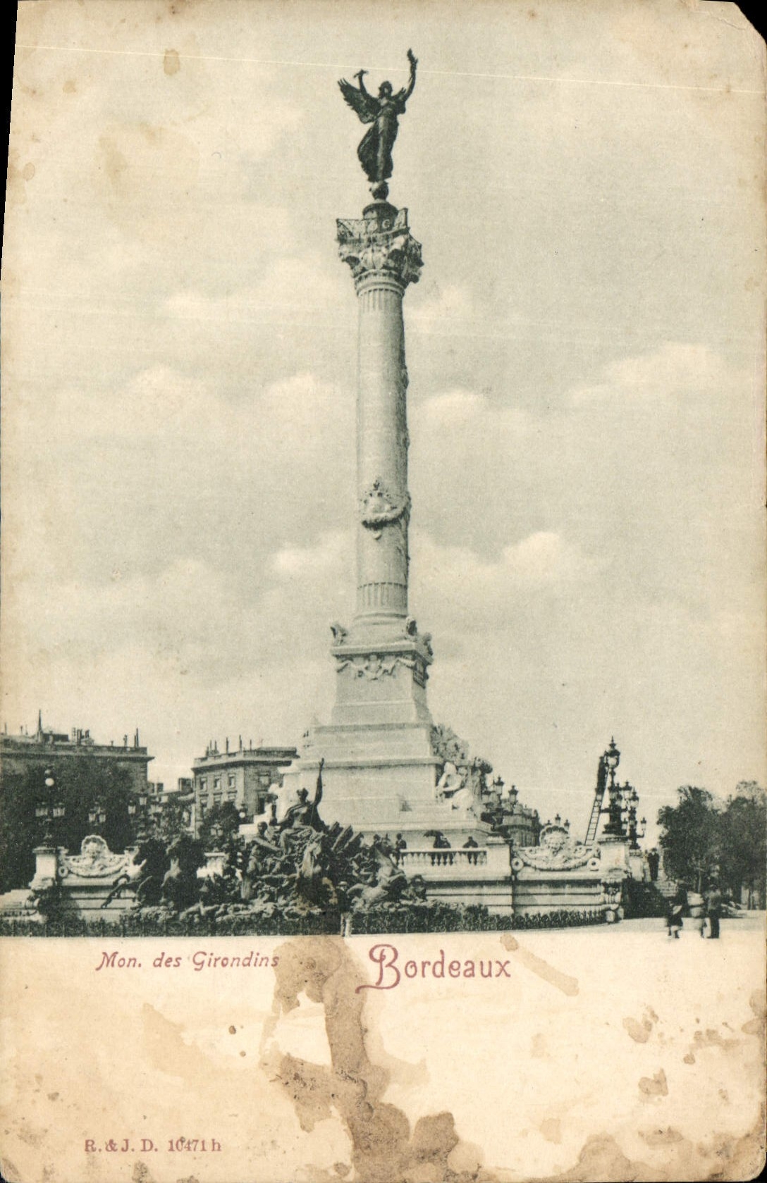 CPA Bordeaux Mun des Girondins 
