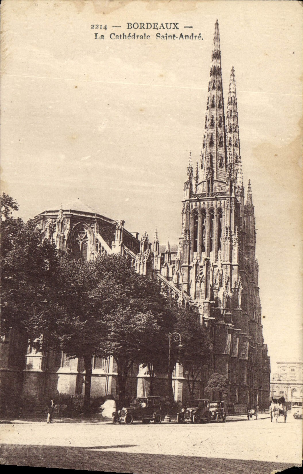 CPA Bordeaux La Cathedrale Saint Andre